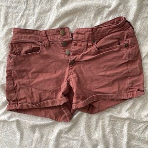 Universal Thread high rise midi shorts, size 2/26